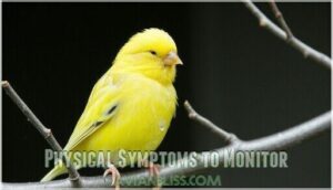 physical symptoms to monitor
