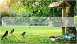 platform and tray feeders