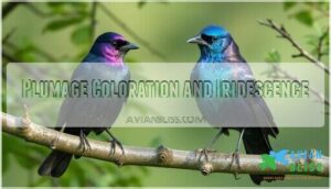 plumage coloration and iridescence