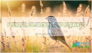 plumage, coloration, and markings