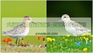 plumage variations across seasons
