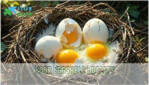 poor eggshell quality
