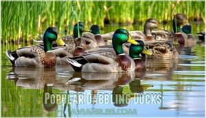 popular dabbling ducks