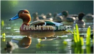 popular diving ducks