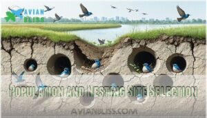 population and nesting site selection