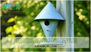 predator guards and baffles