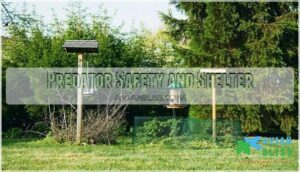 predator safety and shelter
