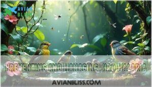 preventing and managing bird malaria