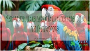 preventing and managing pdd in macaws