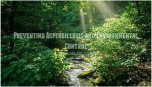 preventing aspergillosis and environmental control