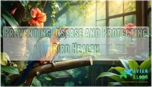 preventing disease and protecting bird health