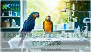 preventing emergencies with regular bird checkups