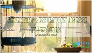 preventing respiratory disease in pet birds