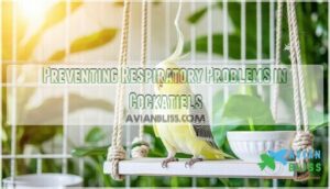 preventing respiratory problems in cockatiels