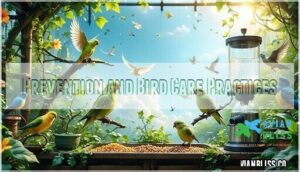prevention and bird care practices