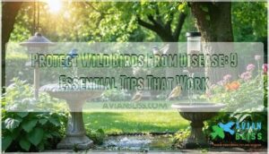 protect wild birds from disease