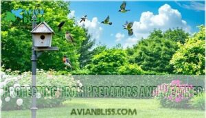 protecting from predators and weather