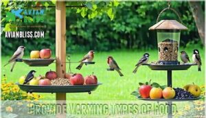 provide varying types of food