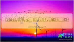 radar, gps, and thermal monitoring