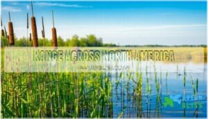 range across north america