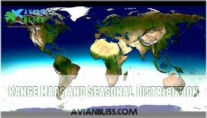 range maps and seasonal distribution