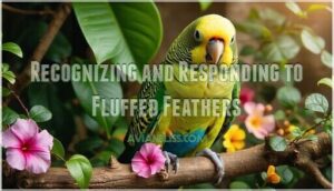recognizing and responding to fluffed feathers