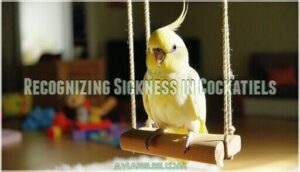 recognizing sickness in cockatiels
