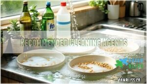 recommended cleaning agents