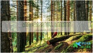 red crossbill habitat