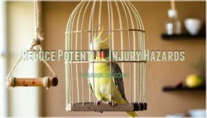 reduce potential injury hazards