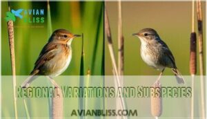 regional variations and subspecies