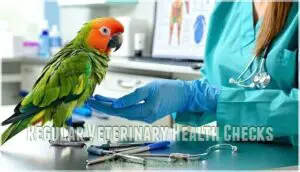 regular veterinary health checks