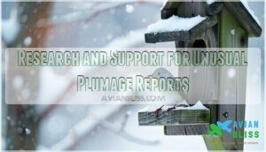 research and support for unusual plumage reports