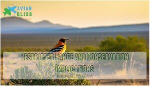 restricted range and conservation implications