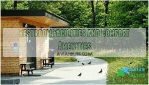 restroom facilities and comfort amenities