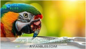 risks of at-home trimming