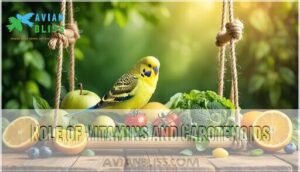 role of vitamins and carotenoids