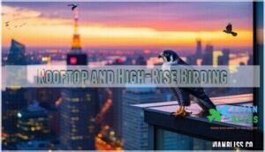 rooftop and high-rise birding