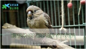 ruffled feathers and swelling