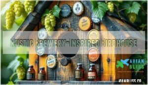 rustic brewery-inspired birdhouse rustic brewery-inspired birdhouse