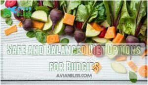 safe and balanced diet options for budgies