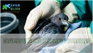 safe capture and handling procedures