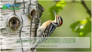 sapsucker behavior traits