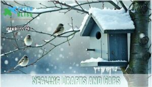 sealing drafts and gaps