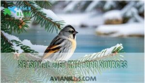 seasonal diet and food sources