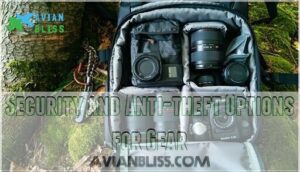security and anti-theft options for gear