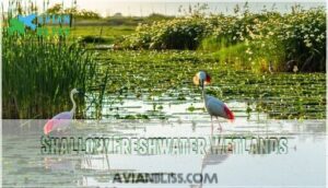 shallow freshwater wetlands