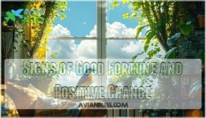signs of good fortune and positive change