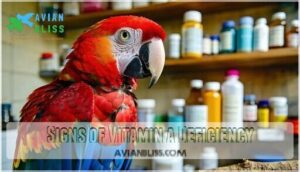 signs of vitamin a deficiency