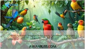 situations requiring supplements